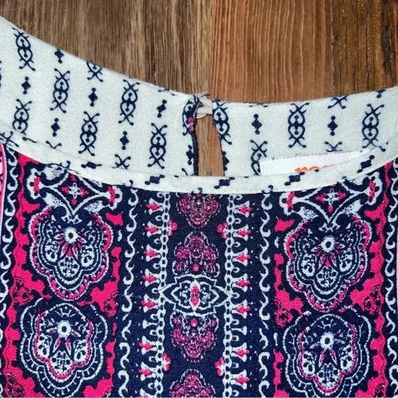 Renee C Tank, Multicolored Purple & Pink, Size L - Picture 3 of 7